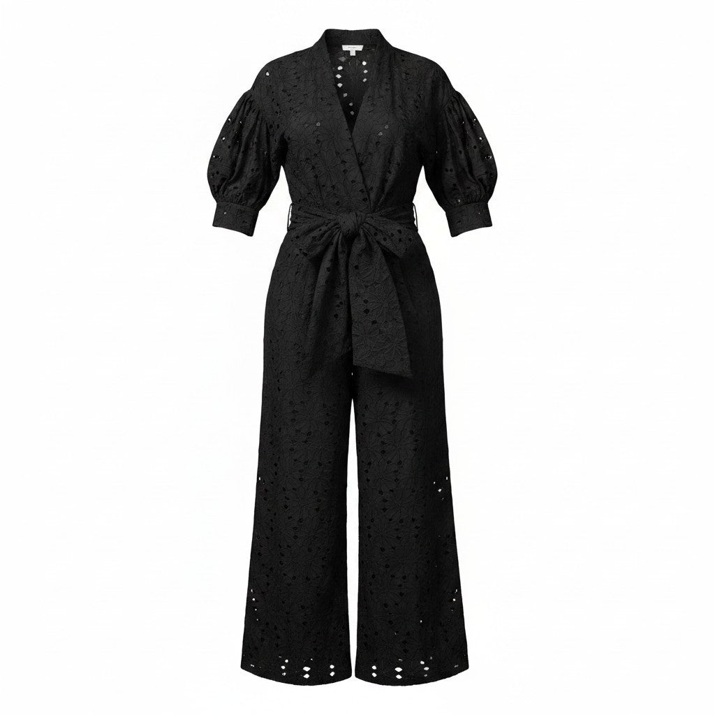 PADOVA-Black statement Jumpsuit- Sz 8-10