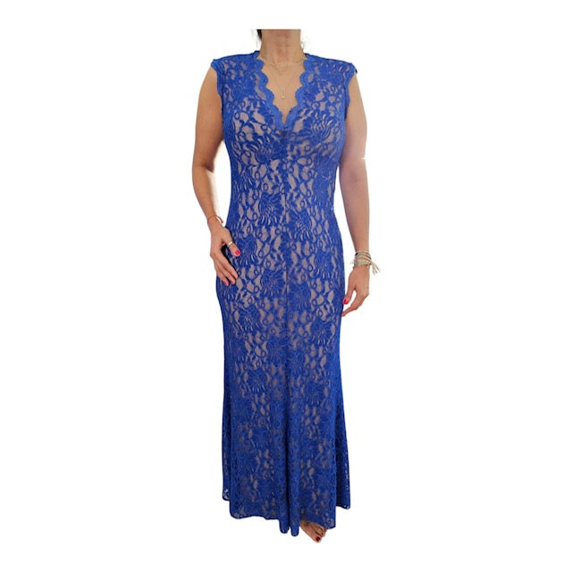 XSCAPE- Royal Blue Evening Gown- Sz 10