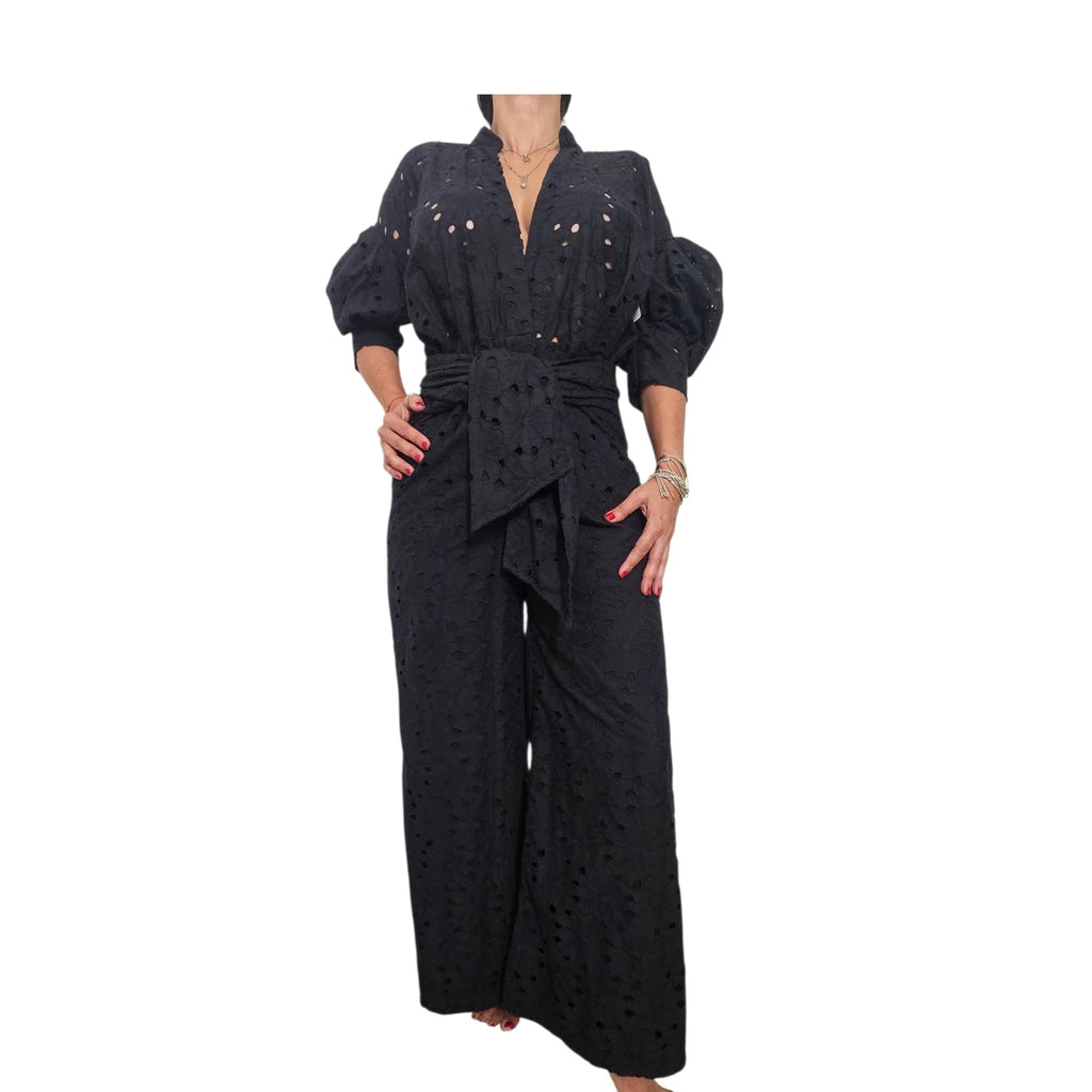 PADOVA-Black statement Jumpsuit- Sz 8-10