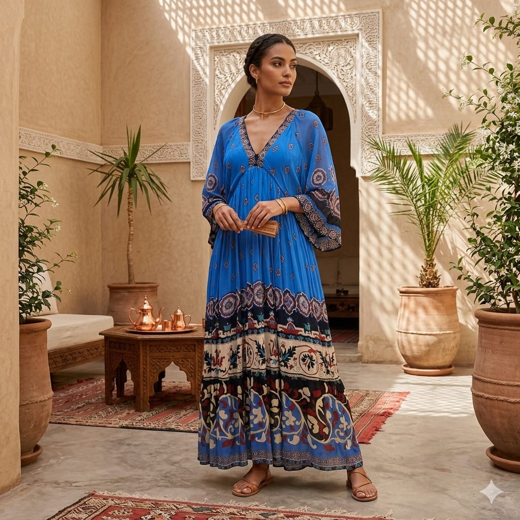 FARM RIO-Mesmerizing Maxi Dress- Sz XL- NEW WITH TAG (NWT)