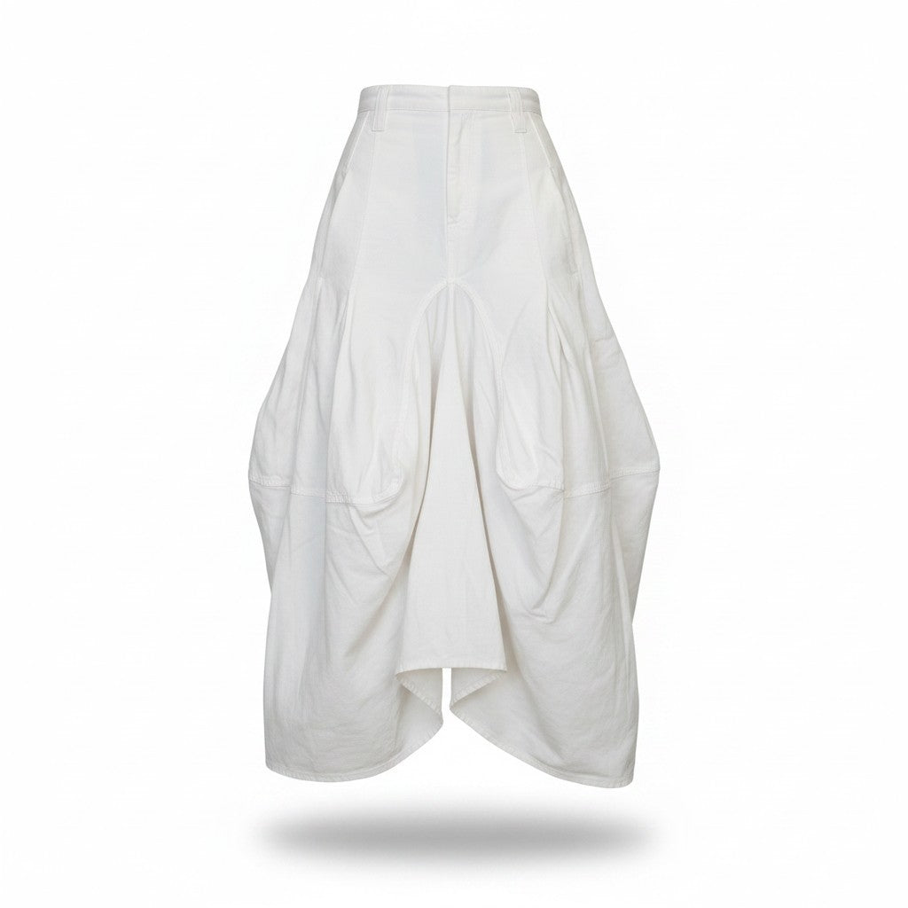 MARIA E VILLAMIL by Arkitect- Architectural Statement Skirt- Sz 8- New with Tag (NWT)