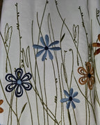 Silvia Tcherassi- Botanical embroidery midi dress- Size M