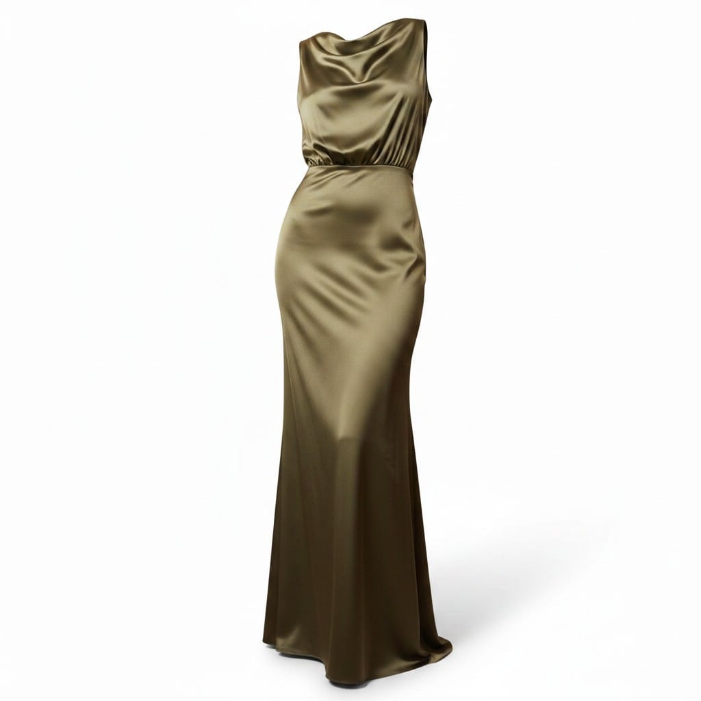PRETTY LAVISH - Evening gown satin dress- Size 8US - New with Tags (NWT)