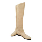 Christian Dior- Woven Raffia Knee-High Boots - Size 36- NEW