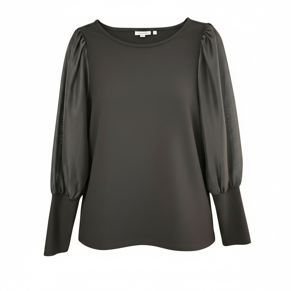 CHICOS - Black Blouse - Size M