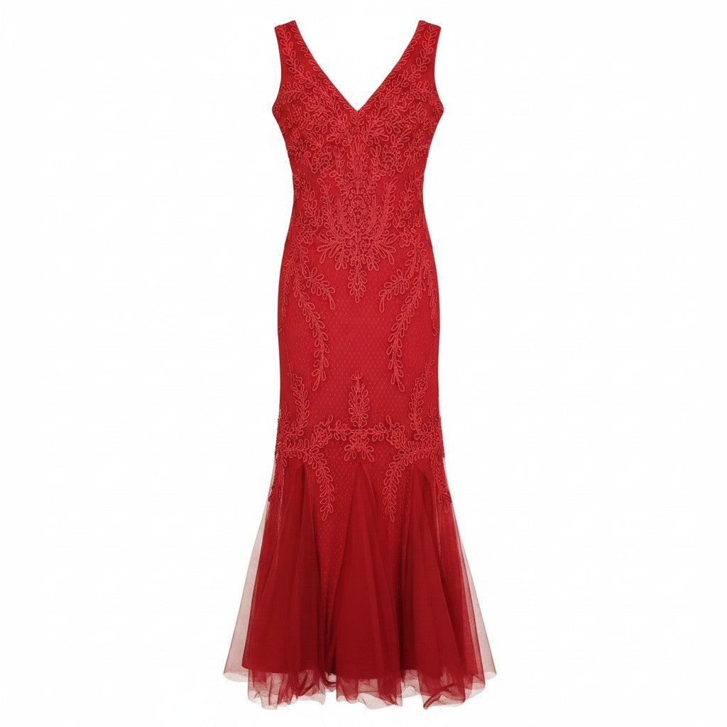CACHET - Red Dress- Sz M