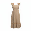 EMILY LOVELOCK- Eyelet Midi Dress- Sz XS NEW WITH TAG (NWT)