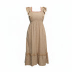 EMILY LOVELOCK- Eyelet Midi Dress- Size XS- NEW WITH TAG (NWT)
