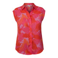 MAISON D'AMELIE-Floral silk sleeveless blouse- Sz XS- NEW WITH TAG (NWT)