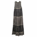 Bella Dahl- Tiered Tie-Dye Maxi Dress - Size S