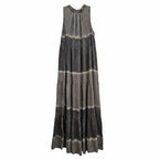 Bella Dahl- Tiered Tie-Dye Maxi Dress - Size S