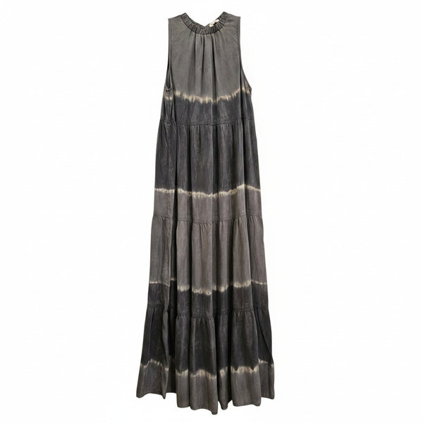 Bella Dahl- Tiered Tie-Dye Maxi Dress - Size S