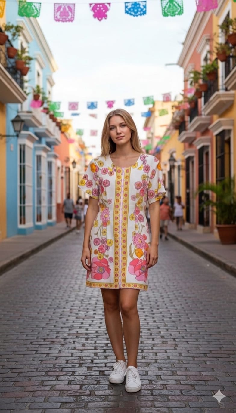 TRINA TURK - Iconic 1960s Palm Spring dress - Size 6