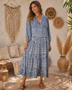 J.MCLAUGHLIN -Tiered maxi dress- Size S