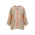 ROSE+OLIVE - Bohemian luxury tunic blouse- Sz L- New with tag (NWT)