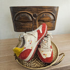 Coach -Cherry Print Suede & Leather Sneakers- Size 7B/ 37.5