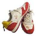 Coach -Cherry Print Suede & Leather Sneakers- Size 7B/ 37.5